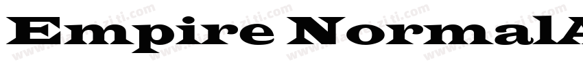 Empire NormalA字体转换